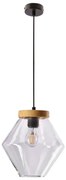 Luster na lanku BRELS 1xE27/40W/230V priehľadný
