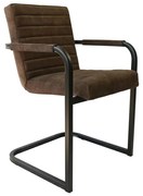 Jedálenská stolička BART hnedá