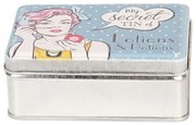 Kovová krabička My secret - 11 * 8 * 4 cm
