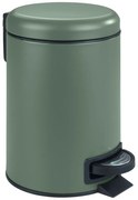 Zelený kôš do kúpeľne Wenko Leman, 3 l