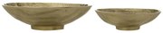 Eglo 427175 - SADA 2x Dekoračný podnos ISESAKI pr. 28/21 cm zlatá