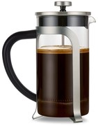 Kanvica french press 800 ml, 6 šálok, strieborná