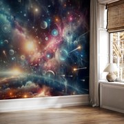 Fototapeta - Vesmírny roj (147x102 cm)