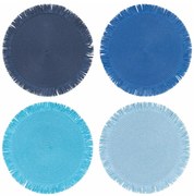 Papierové prestieranie 4 ks ø 38 cm Shades of Ocean – VDE Tivoli 1996