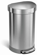 Odpadkový kôš voľne stojací Simplehuman Pedal bin 45 l kartáčovaná nerez oceľ mat SHCW2030