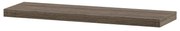 Nástenná polička 80 cm, dub sonoma tmavý