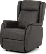 Polohovacie kreslo čierne, elektrické TV-L8902 BK3