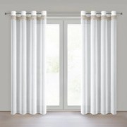 VIANOČNÁ ZÁCLONA NA KRÚŽKOCH XMAS 140X250 CM HVIEZDY