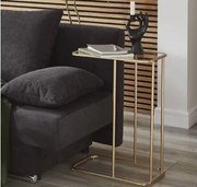 Prístavný stolík Sagres, zlatý%