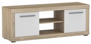 TV stolík Verona D.Sonoma+Biely