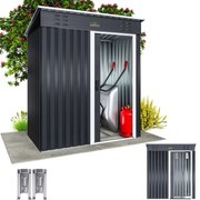 InternetovaZahrada Záhradný domček A0 182x165x85 cm - antracit