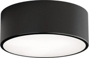 Stropné svietidlo so senzorom CLEO 1xE27/40W/230V, priemer 20 cm, čierne