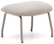 Béžový taburet Belina – Kave Home