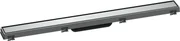 Hansgrohe RainDrain Match, vrchná sada sprchového žľabu 800 s výškovo nastaviteľným rámom, chrómová, HAN-56038000