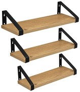 Nástenné police SIRIN craft (3 ks)