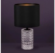 Eglo 39979 - Stolná lampa SAPUARA 1xE27/40W/230V čierna