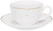 Porcelánová súprava Aurelia – šálky so zlatým zdobením