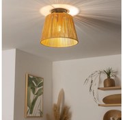 Brilagi - LED prisadené stropné svietidlo CERIA BOHO 1xE27/40W/230V, priemer 28 cm, hnedá
