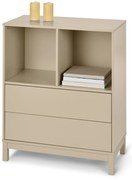 Vysoká komoda s 2 zásuvkami