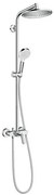 Hansgrohe Crometta S, Showerpipe 240 1jet s pákovou batériou, chróm, HAN-27269000