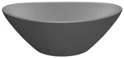Laveo Vela, granitové umývadlo na dosku 340x200x130 mm, šedá, LAV-VGV1510T