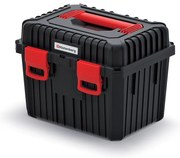 Kufor na náradie 44,5 × 36 × 33,7 cm, s vkladom, čierna