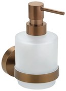 Sapho Sapho, X-ROUND COPPER dávkovač mydla 200ml, mliečne sklo, medená matná, XR103PG