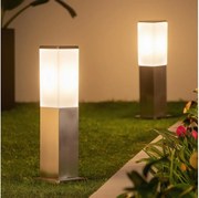 Brilagi - Vonkajšie svietidlo NOVA 1xE27/15W/230V 40 cm IP44 matný chróm