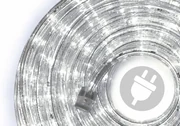 Nexos 555 LED svetelný kábel 20 m - studená biela, 480 diód