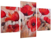 Obraz - Vlčie maky (90x60 cm)