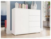 Komoda GESITA 93x41 cm biela