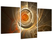 Obraz abstrakcie (90x60 cm)