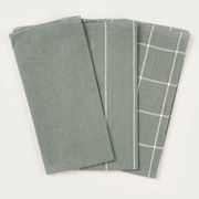 Sada kuchynských utierok MORGAN zelená 760372