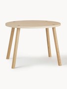 Detský oválny drevený stôl Mouse