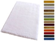 ROUTNER Kúpeľňová predložka UNI COLOR Biela 10103 - Biela / 50 x 80 cm 10103
