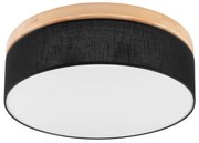 Brilagi - LED Stropné svietidlo BELLADONNA 3xE27/15W/230V čierna/borovica