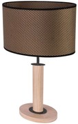 Spot-Light 7017400311537 - Stolná lampa MERCEDES 1xE27/40W/230V dub