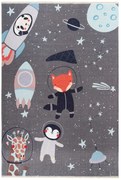 Obsession, Kusový koberec My Greta 600 space grey, 115x170, šedá, detská izba