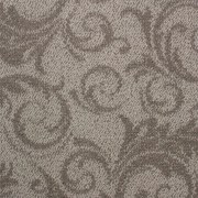 Metrážny koberec Palace sivý