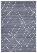 Koberec Chenile Print Rug 0,8/1,5 RS2227PT-5 šedá