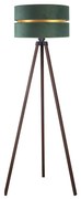 Duolla - Stojacia lampa DUO 1xE27/60W/230V pr. 44 cm zelená/hnedá