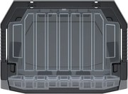 Prosperplast Dielenský úložný box HEAVY DUTY, S VEKOM, čierny 40x29x28 M