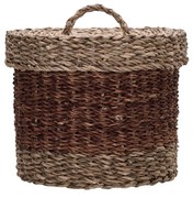 House Doctor Úložný kôš s vekom Rangi Brown Väčší