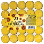 Petali Citronella čajové sviečky 25ks