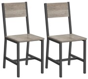 Set dvoch jedálenských stoličiek LDC092G01 (2 ks)