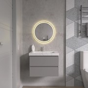Erga Carla, okrúhle LED zrkadlo 50cm, 1150 lm, 3 farby svetla, ERG-V01-208-5050