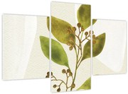 Obraz - Akvarelová vetvička N⁰1 (90x60 cm)