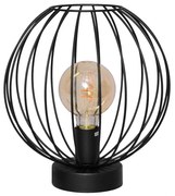 Stolná lampa MERCURE 1xE27/15W/230V čierna