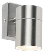 Vonkajšia nástenná lampa oceľ IP44 - Solo