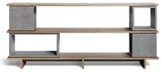 Betónová komoda Lyon Béton Dice, 230 x 98 cm